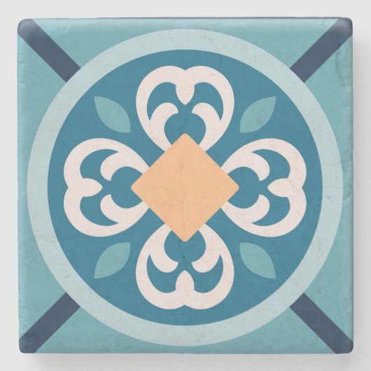 Decoratief Stenen Onderzetter (Voorkant)