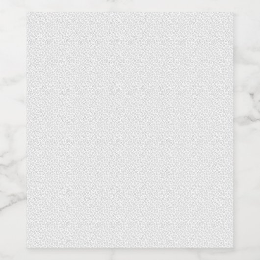 Decoratief, Sterrenstof Wijn Etiket (Enkel label)