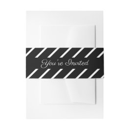 Decoratief streepjes envelop papier uitnodigingen wikkel