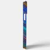 Decoratief stripesmozaïekpatroon #3 Case-Mate iPhone case (Achterkant / Rechts)