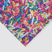 Decoratief strooiselpapier tissuepapier (Detail)