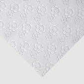 Decoratief tandpatroon tissuepapier (Detail)