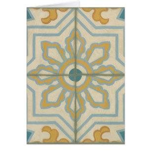 Decoratief Tile Patroon van de Oude Wereld