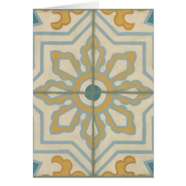 Decoratief Tile Patroon van de Oude Wereld (Voorkant)