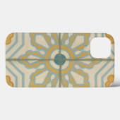 Decoratief Tile Patroon van de Oude Wereld Case-Mate iPhone Case (Achterkant (horizontaal))