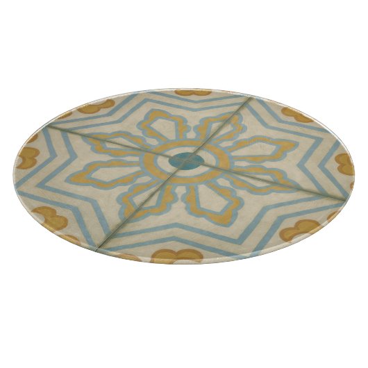 Decoratief Tile Patroon van de Oude Wereld Snijplank (Hoek)