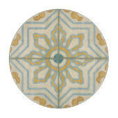 Decoratief Tile Patroon van de Oude Wereld Snijplank (Voorkant)