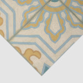 Decoratief Tile Patroon van de Oude Wereld Tissuepapier (Detail)