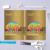 Decoratief tissuepapier Afrikaans (Craft)