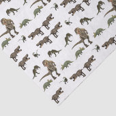 Decoratief tissuepapier Dinosaur (Detail)