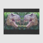 Decoratief tissuepapier dinosauriërs Thomas (Voorkant)