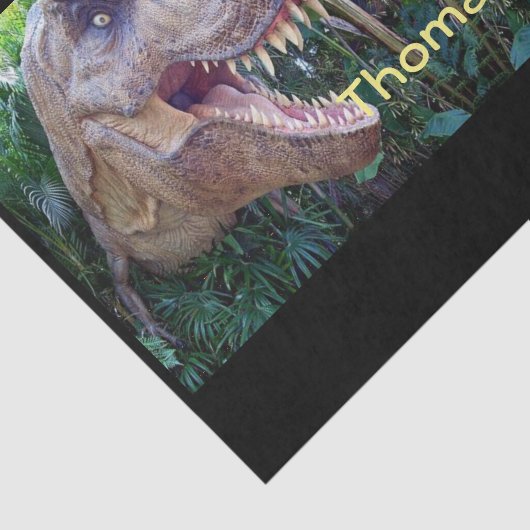 Decoratief tissuepapier dinosauriërs Thomas (Detail)