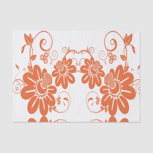 Decoratief tissuepapier floral (Voorkant)