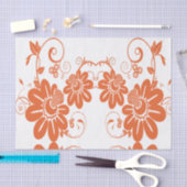 Decoratief tissuepapier floral (Craft)
