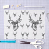 Decoratief tissuepapier herten in het wild (Craft)