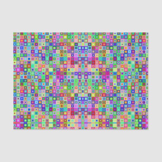 Decoratief tissuepapier kleurig (Voorkant)