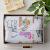 Decoratief tissuepapier ontbijt (Geschenk)