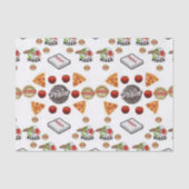 Decoratief tissuepapier Pizza (Voorkant)