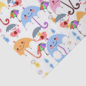 Decoratief tissuepapier Regen (Detail)