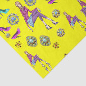 Decoratief tissuepapier tieners schoenen (Detail)