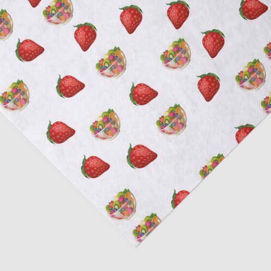 Decoratief tissuepapier Vruchten (Detail)