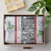 Decoratief tissuepapier winkelen New York (Geschenk)