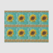 Decoratief tissuepapier Zonnebloem (Voorkant)