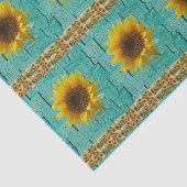 Decoratief tissuepapier Zonnebloem (Detail)