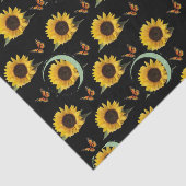 Decoratief tissuepapier Zonnebloem (Detail)