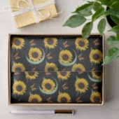 Decoratief tissuepapier Zonnebloem (Geschenk)