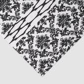 Decoratief tissuepapier zwart wit (Detail)