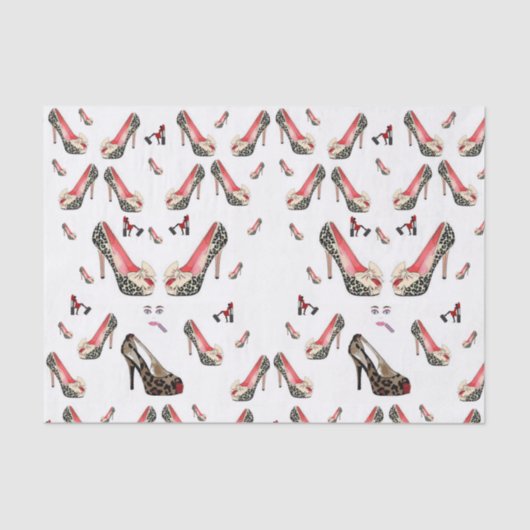 Decoratief tissuepapierschoenen tissuepapier (Voorkant)