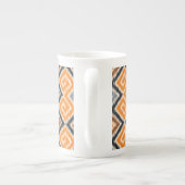 Decoratief traditioneel Afrikaans tribaal patroon Porselein Kop (Achterkant)