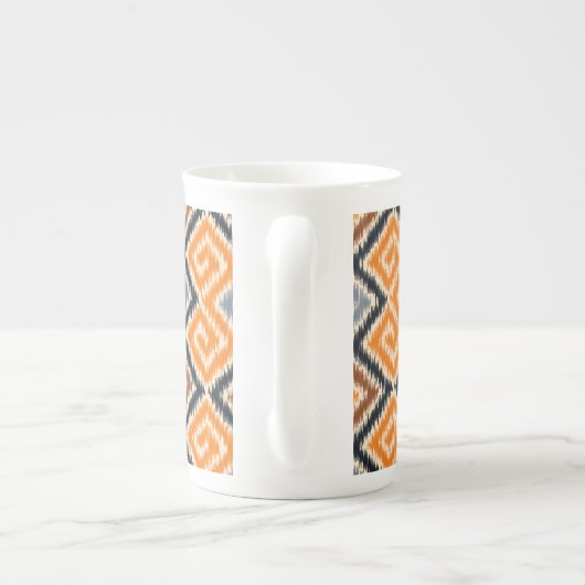 Decoratief traditioneel Afrikaans tribaal patroon Porselein Kop (Achterkant)