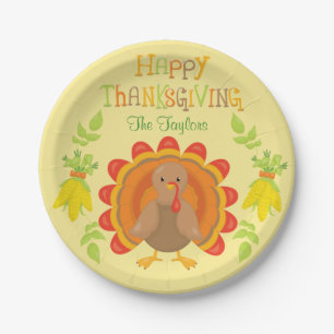 Decoratief Turkije Thanksgiving Papieren Bordje