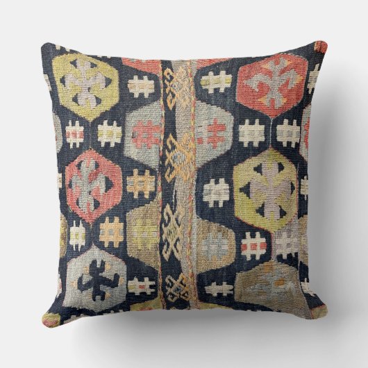 Decoratief Turks Kilim Cushion tapijtschelp Kussen (Achterkant)
