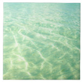 Decoratief Turquoise Ocean Water Tile Tegeltje (Voorkant)