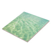 Decoratief Turquoise Ocean Water Tile Tegeltje (Zijkant)