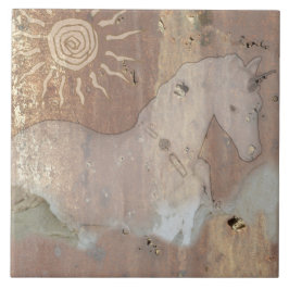 Decoratief Unicorn Tile Tegeltje