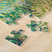 Decoratief Van Gogh Wheatfields Fine Art Legpuzzel (Zijkant)