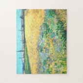 Decoratief Van Gogh Wheatfields Fine Art Legpuzzel (Verticaal)