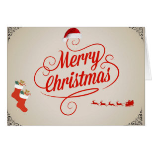 Decoratief vrolijk kerstfeest