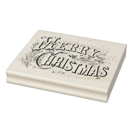 decoratief vrolijk kerstmis kleur me script rubberstempel