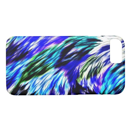 Decoratief Wavy Abstract Case-Mate iPhone Case (Achterkant (Horizontaal))