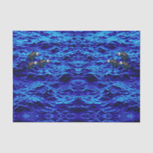 Decoratief weefsel dophins tissuepapier