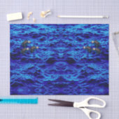 Decoratief weefsel dophins tissuepapier (Craft)