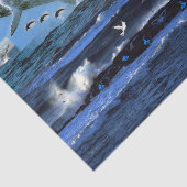 Decoratief weefsel dophins tissuepapier (Detail)