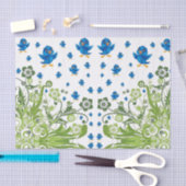 Decoratief weefsel van papiervogels tissuepapier (Craft)