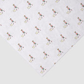 Decoratief weefselpapier Dog Walker Tissuepapier (Detail)