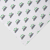 Decoratief weefselpapier Millionaire Tissuepapier (Detail)